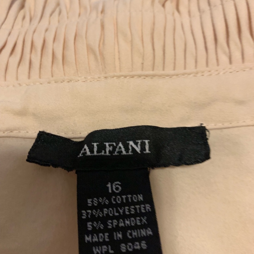 Alfani Ruffled Top - Picture 2 of 6